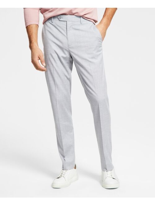 Alfani Men's Slim-Fit Stretch Solid Suit Pants, Created for Macy's
