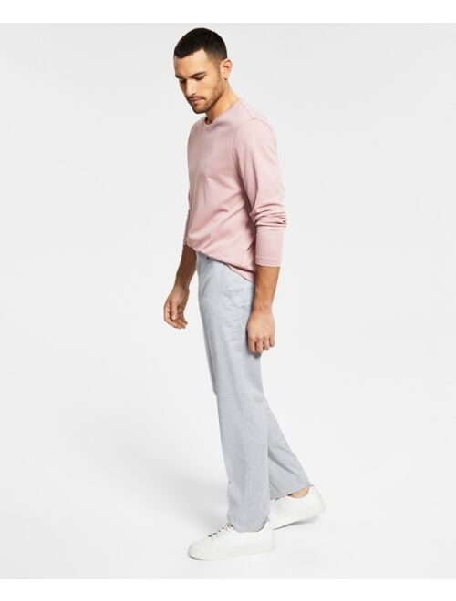 Alfani Men's Slim-Fit Stretch Solid Suit Pants, Created for Macy's