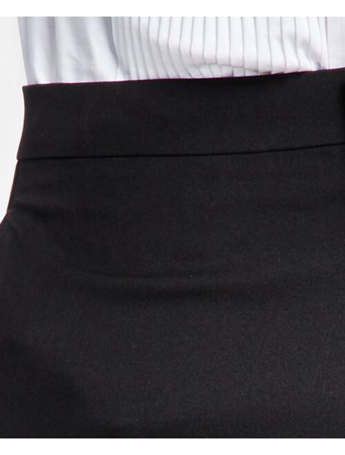 Alfani Men's Slim-Fit Stretch Black Tuxedo Pants, Created for Macy's