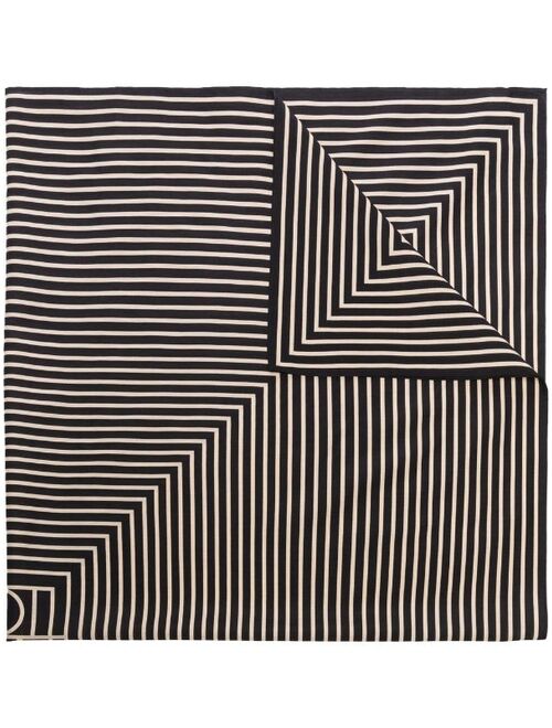 Toteme oversized striped scarf