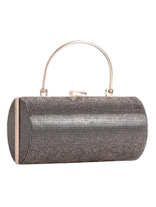 Girly Handbags Womens Sparkly Rhinestones Hard Case Clutch Bag