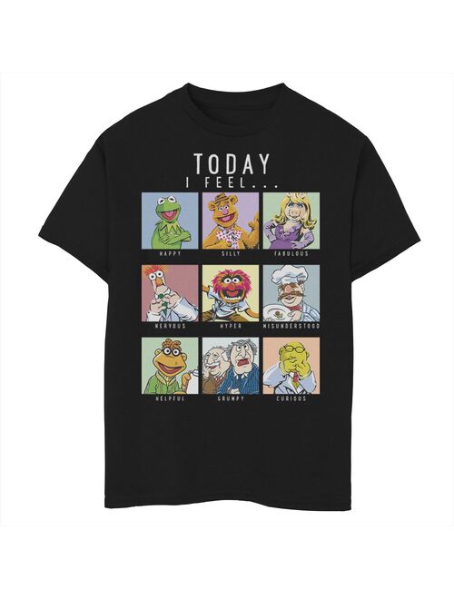 Disney's The Muppets Boys 8-20 Today I Fell Box Up Graphic Tee