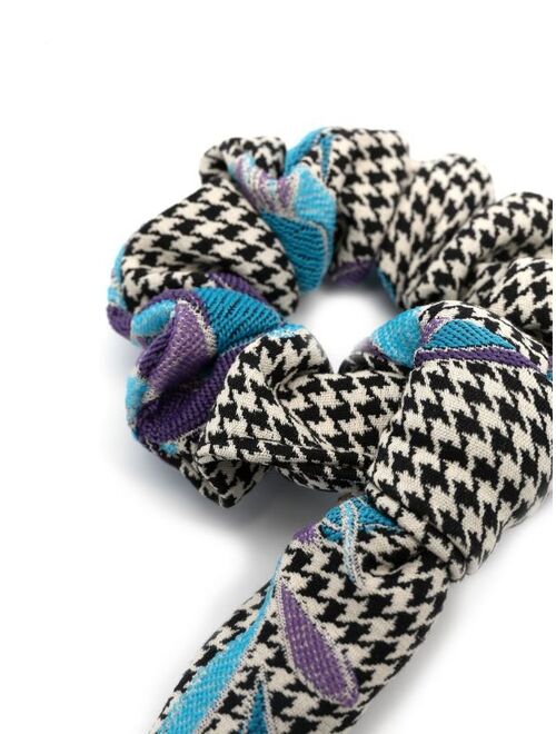PUCCI Junior dogtooth-print scunchie