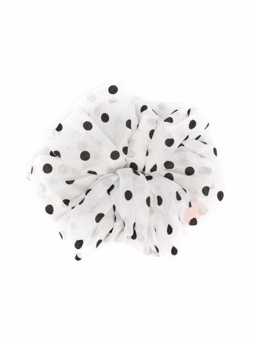 WAUW CAPOW by BANGBANG polka-dot print scrunchie