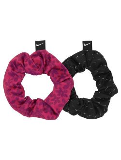 Girls Nike 2-Pack Gathered Hair Tie Scrunchies