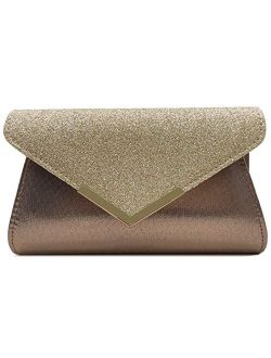Solid Clutch Purses For Women Large Wedding Suede Purses For Ladies Evening