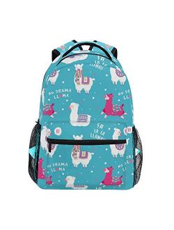 Senya Hedgehog School Backpack for Boys Girls Bookbag Travel Bag