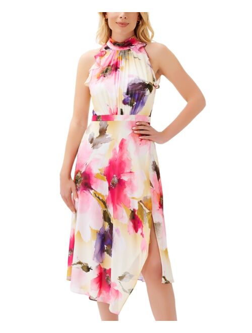 Adrianna Papell Women's Floral Print Cocktail Dress