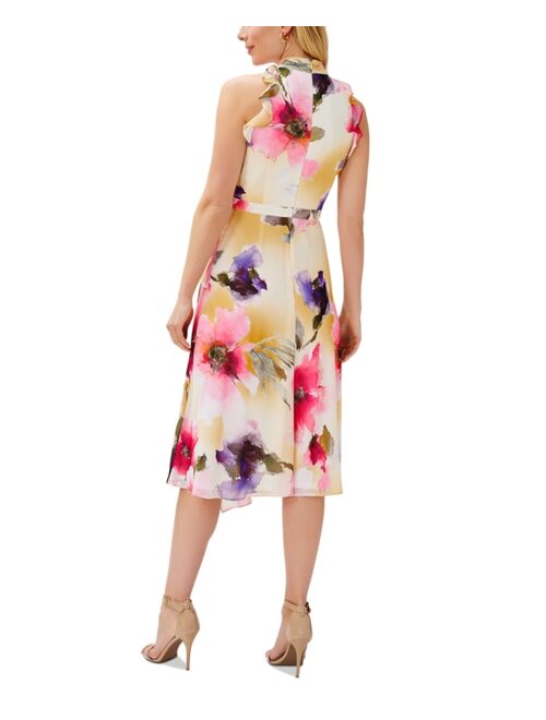 Adrianna Papell Women's Floral Print Cocktail Dress