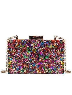 Acrylic Clutch Bags Purse Perspex Bag Handbags for Women