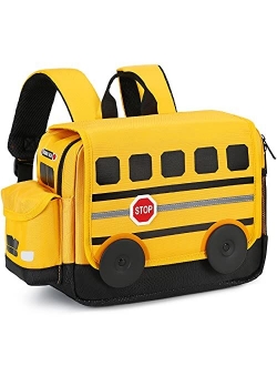 Bluboon Kids Backpack for Boys Girls Preschool Bookbags 3D Cartoon Daycare Toddler Bags