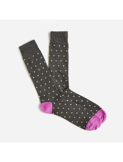 Small dot socks