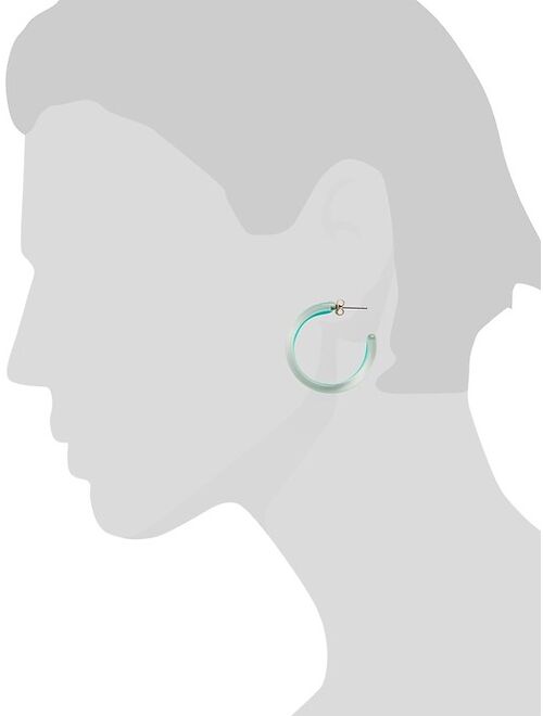 Gap Chunky Enamel Hoop Earrings