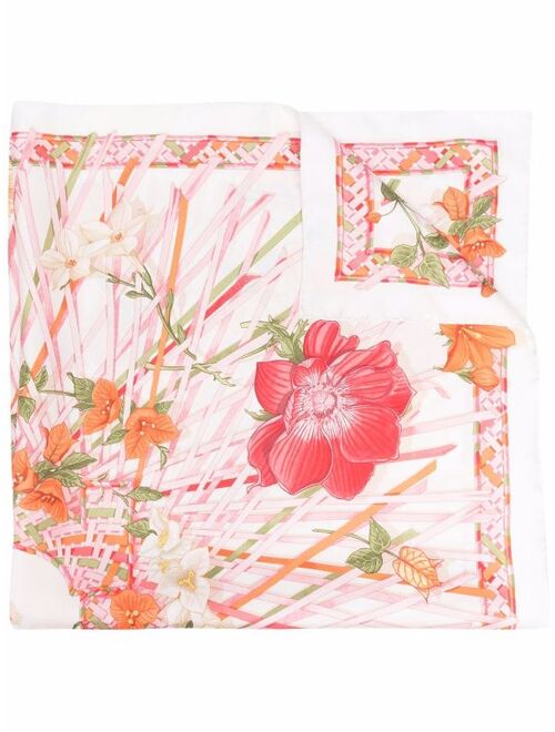Salvatore Ferragamo floral-print scarf