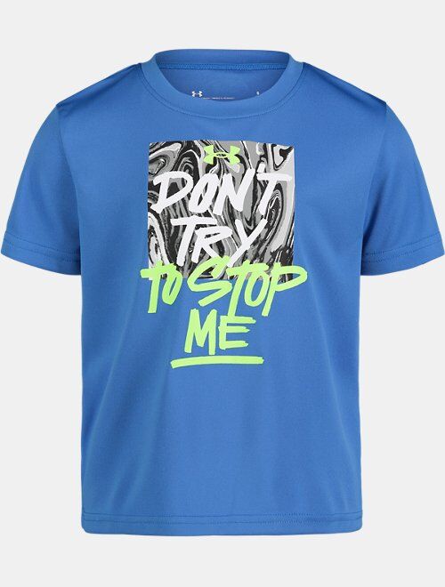 Under Armour Boys' Pre-School UA Try to Stop Me Short Sleeve