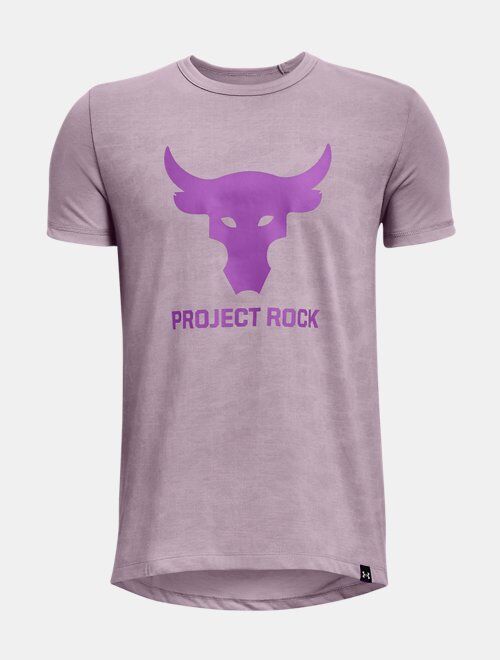 Under Armour Boys' Project Rock Show Your Grid Short Sleeve