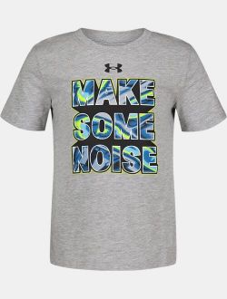 Boys' Pre-School UA Make Some Noise Short Sleeve T-Shirt