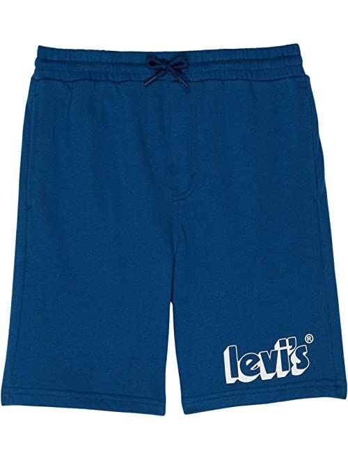 Levi's Kids Soft Knit Jogger Shorts (Big Kids)