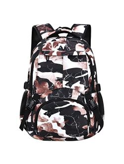 Yvechus School Backpack Casual Daypack Travel Outdoor Camouflage Backpack Christmas Presents for Boys and Girls