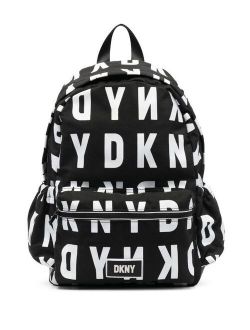 Kids logo-print backpack