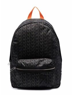 Zadig & Voltaire Kids monogram-pattern backpack