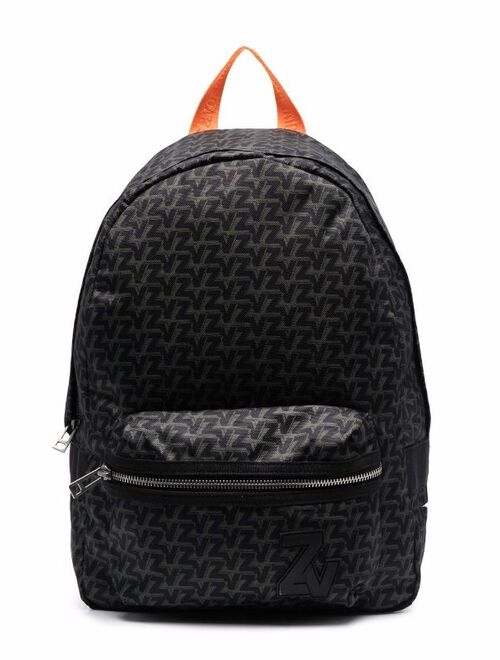 Buy Zadig&Voltaire Zadig & Voltaire Kids monogrampattern backpack online Topofstyle
