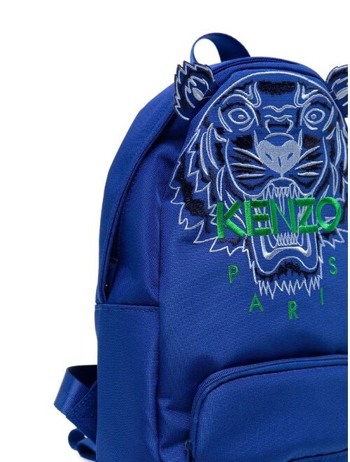 Kenzo Kids embroidered-logo backpack