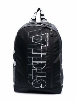 Kids logo zipped backpack