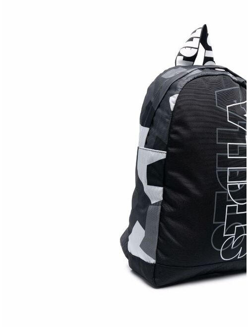 Stella McCartney Kids logo zipped backpack