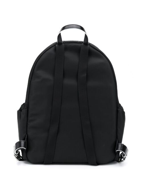 Balmain Kids multi-pocket logo changing backpack