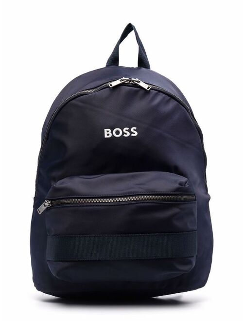 Hugo Boss BOSS Kidswear logo-print backpack