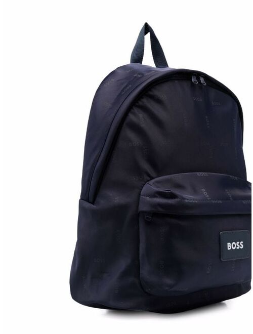Hugo Boss BOSS Kidswear logo-patch backpack
