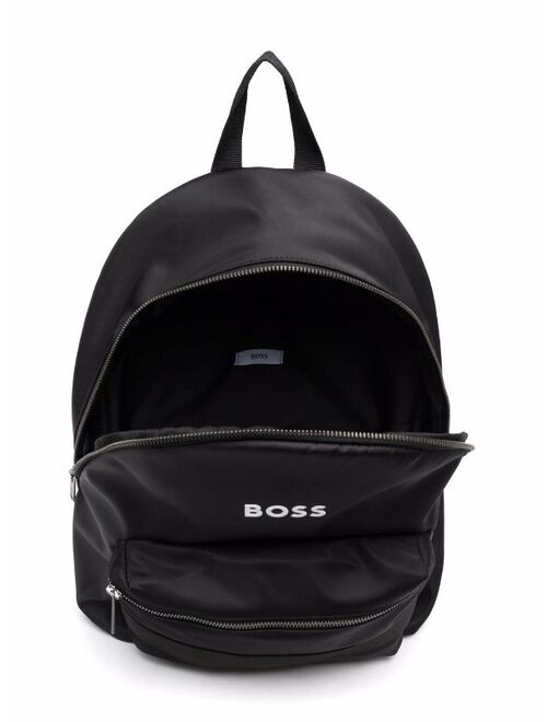 Hugo Boss BOSS Kidswear embossed-logo backpack