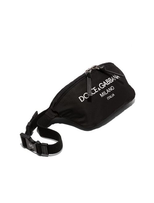 Dolce & Gabbana Kids printed logo belt bag