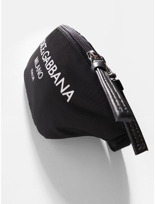 Dolce & Gabbana Kids printed logo belt bag