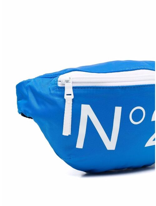 No21 Kids logo-print belt bag