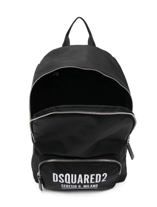 Dsquared2 Kids Milano logo-print backpack