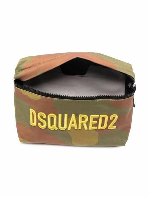 Dsquared2 Kids embroidered-logo shoulder bag
