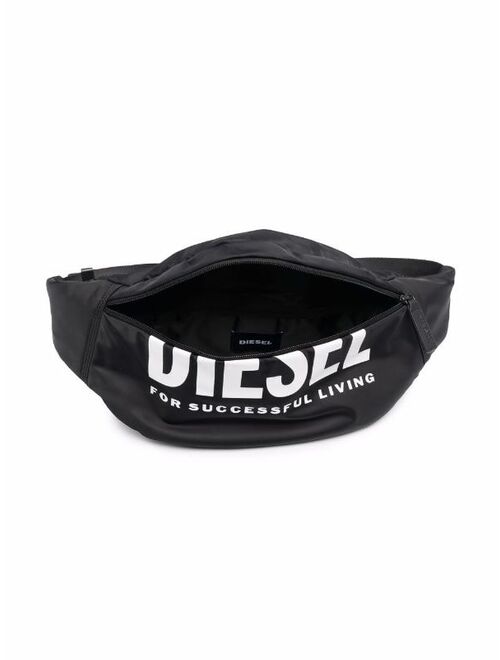 Diesel Kids logo-print belt bag