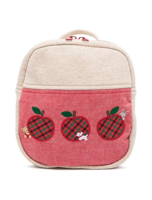 Familiar apple patch backpack