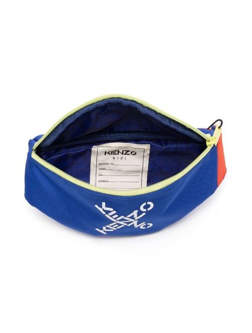 Kenzo Kids logo-print belt bag