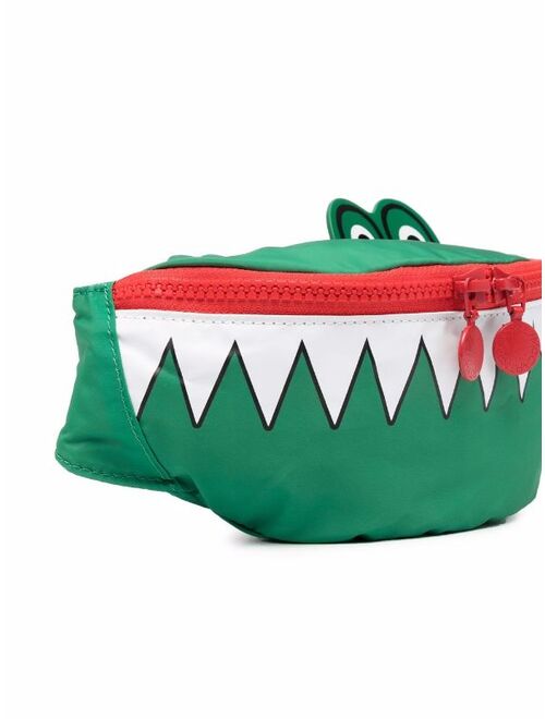 Stella McCartney Kids crocodile-print belt bag
