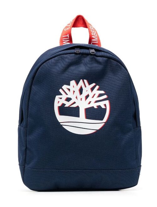 Timberland Kids logo-print backpack