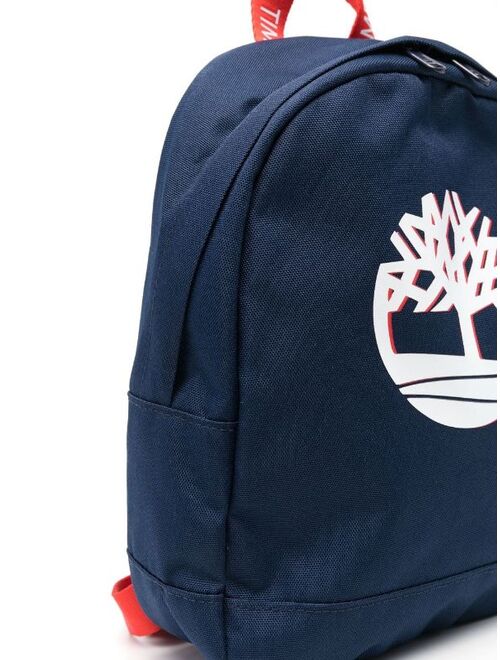 Timberland Kids logo-print backpack