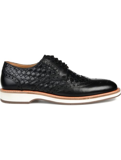 Thomas & Vine Men's Radcliff Woven Wingtip Derby Shoe