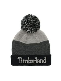 Boys' Logo Pom Hat with Woven Label