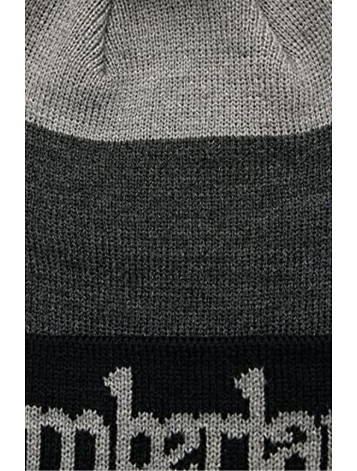 Timberland Boys' Logo Pom Hat with Woven Label