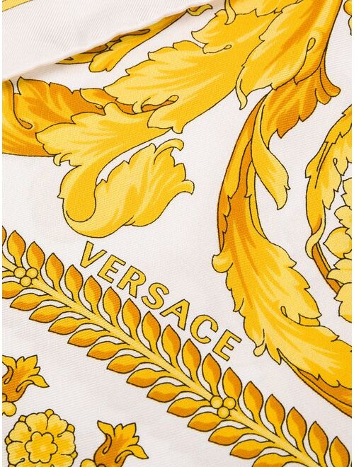 Versace Baroque FW'91 silk scarf