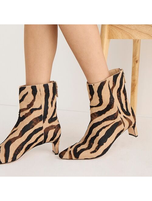 J.Crew Stevie ankle boots in calf hair