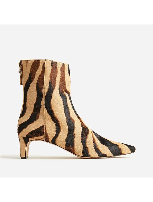 J.Crew Stevie ankle boots in calf hair
